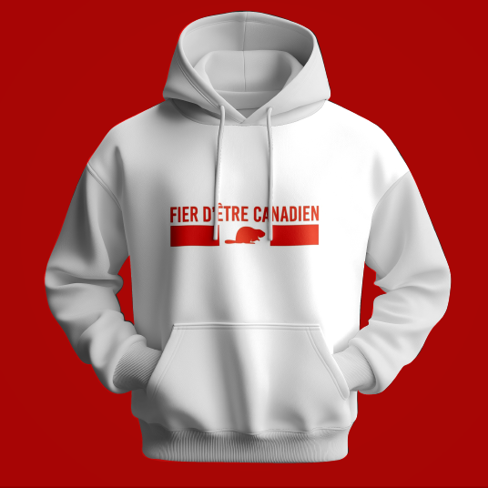 Coton-ouaté "Fier d’être canadien"