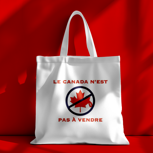 Sac D'achat - " Canada n’est pas à vendre "
