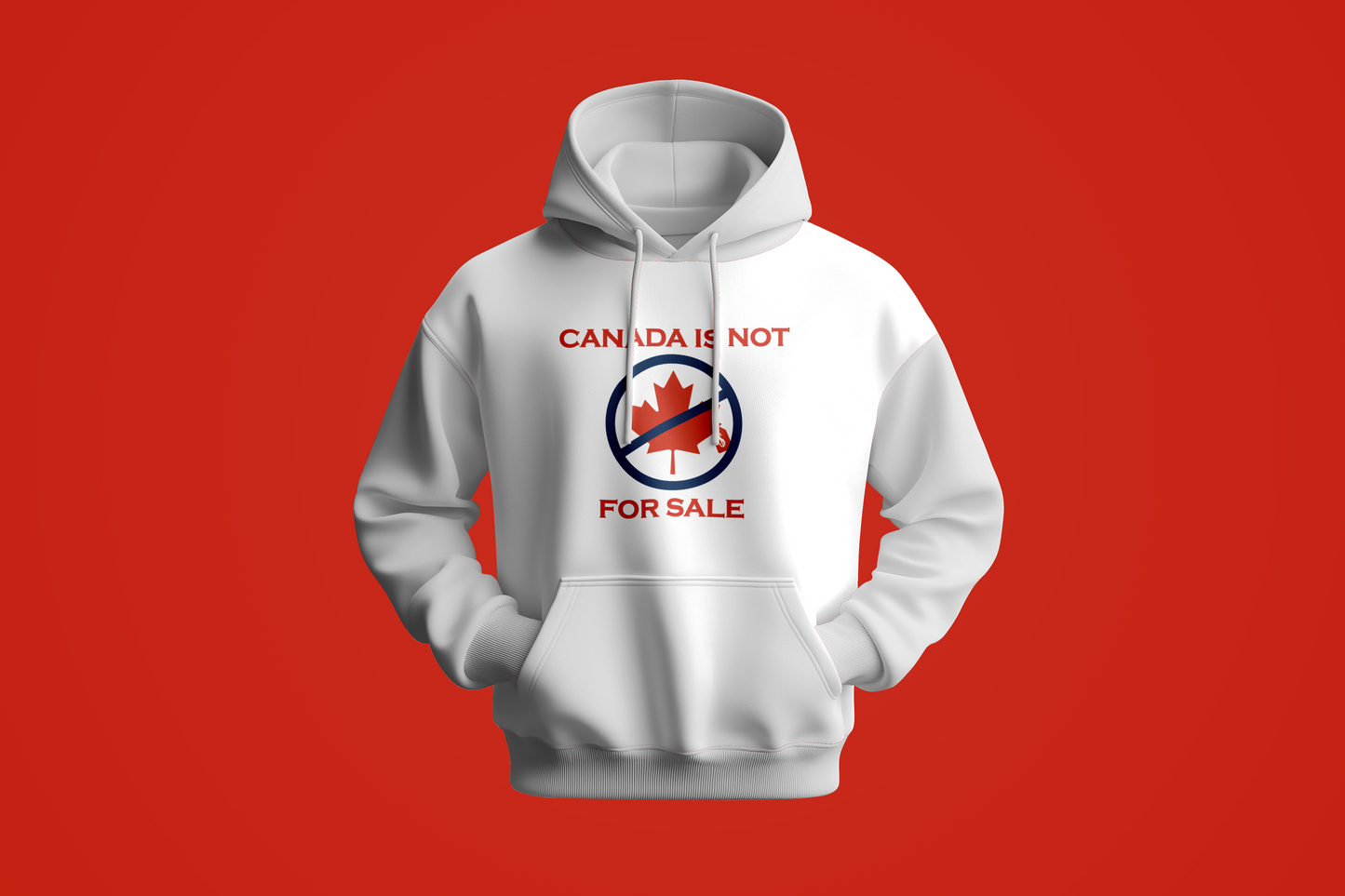 Coton-ouaté  "Canada is not  for sale"