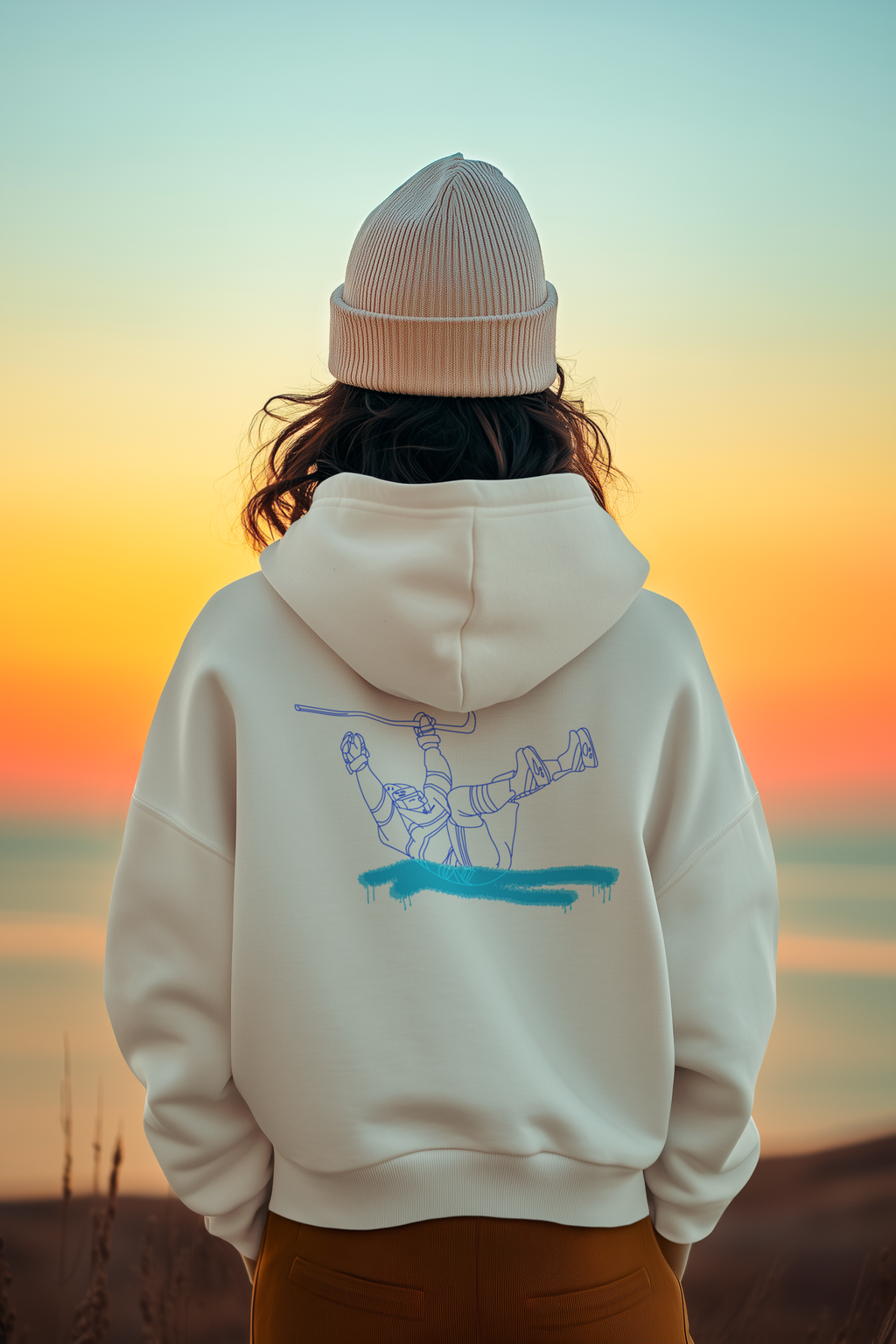 Saison de Hockey 25-26 - Hoodie "le slide"