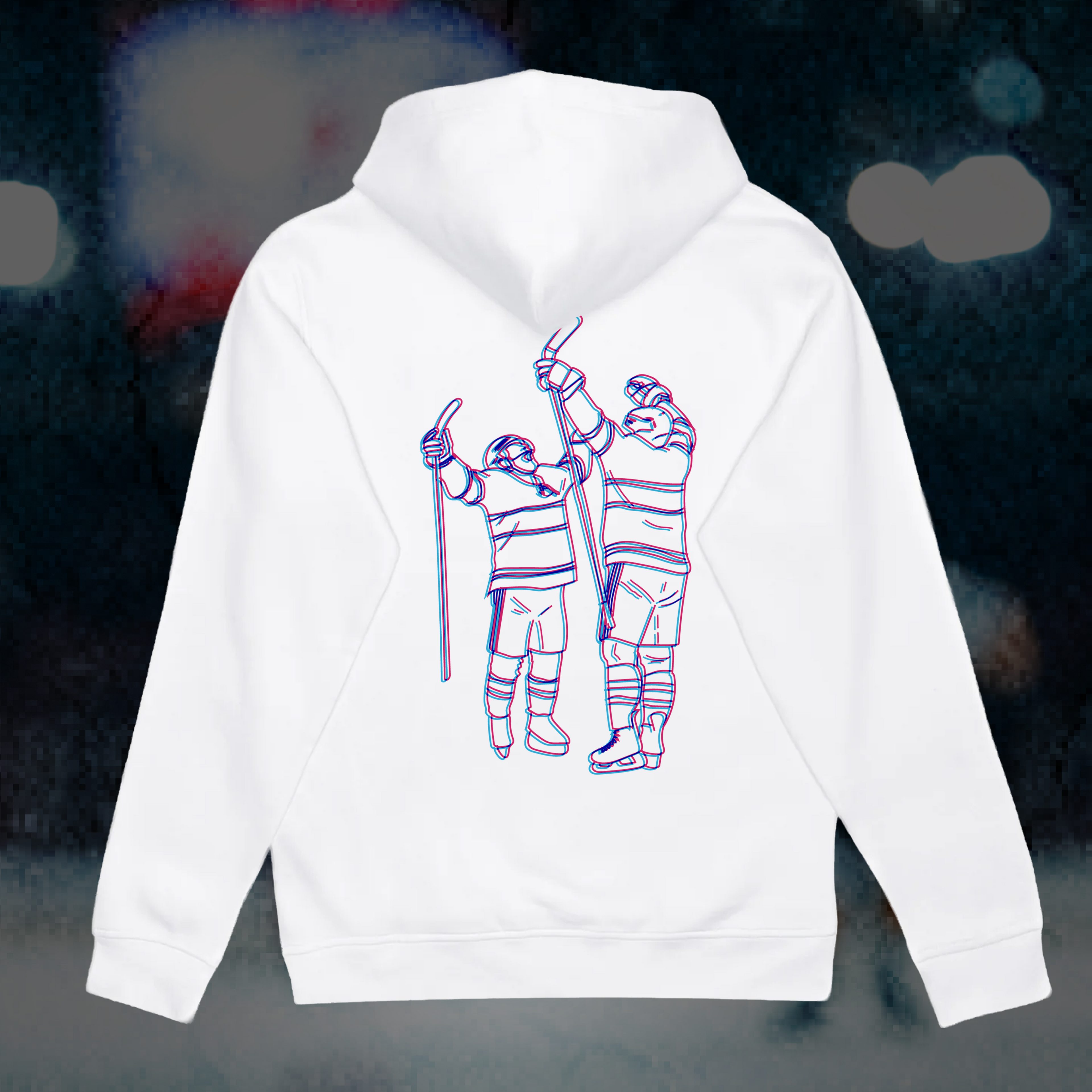 Saison de Hockey 25-26 - Hoodie "le duo dynamique"