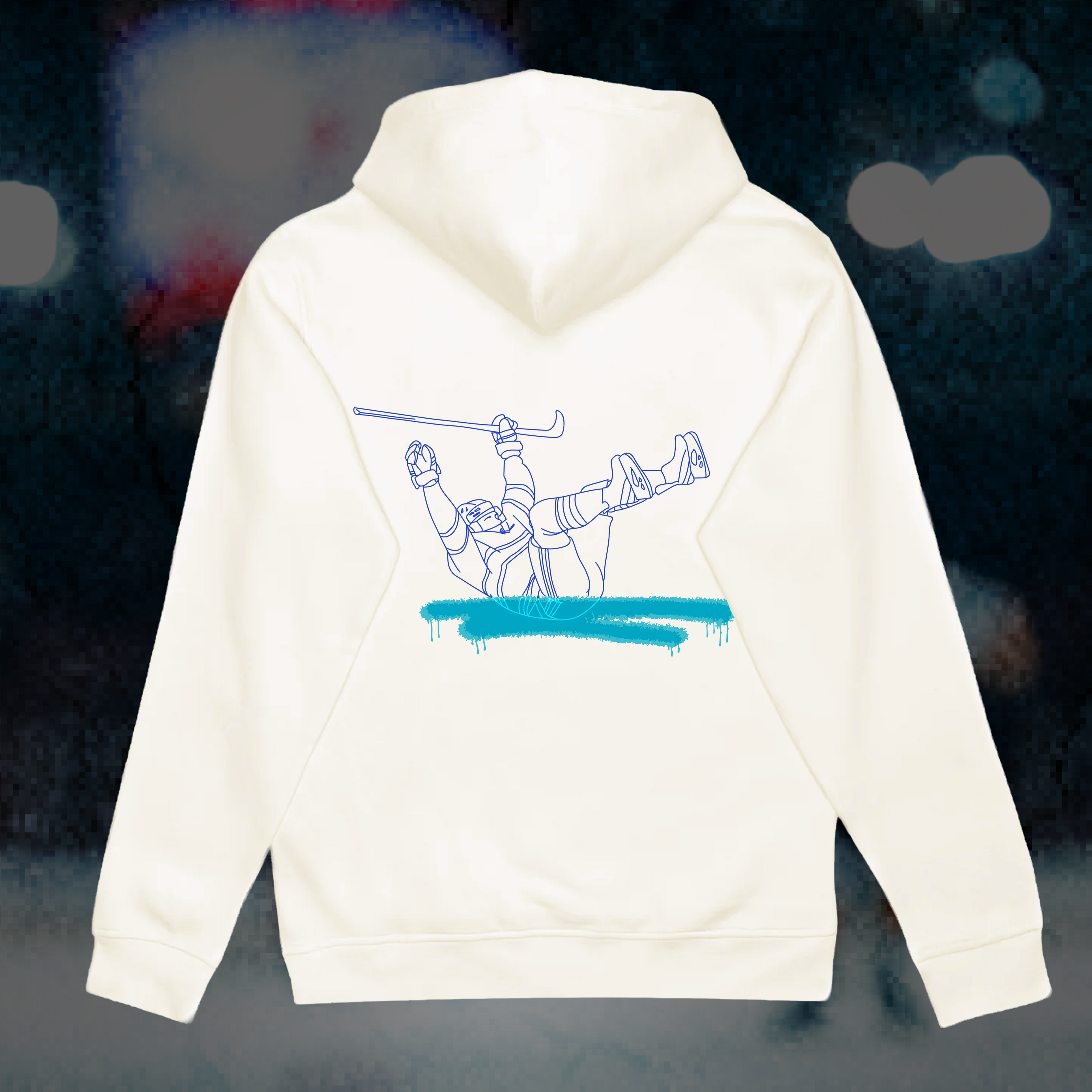 Saison de Hockey 25-26 - Hoodie "le slide"