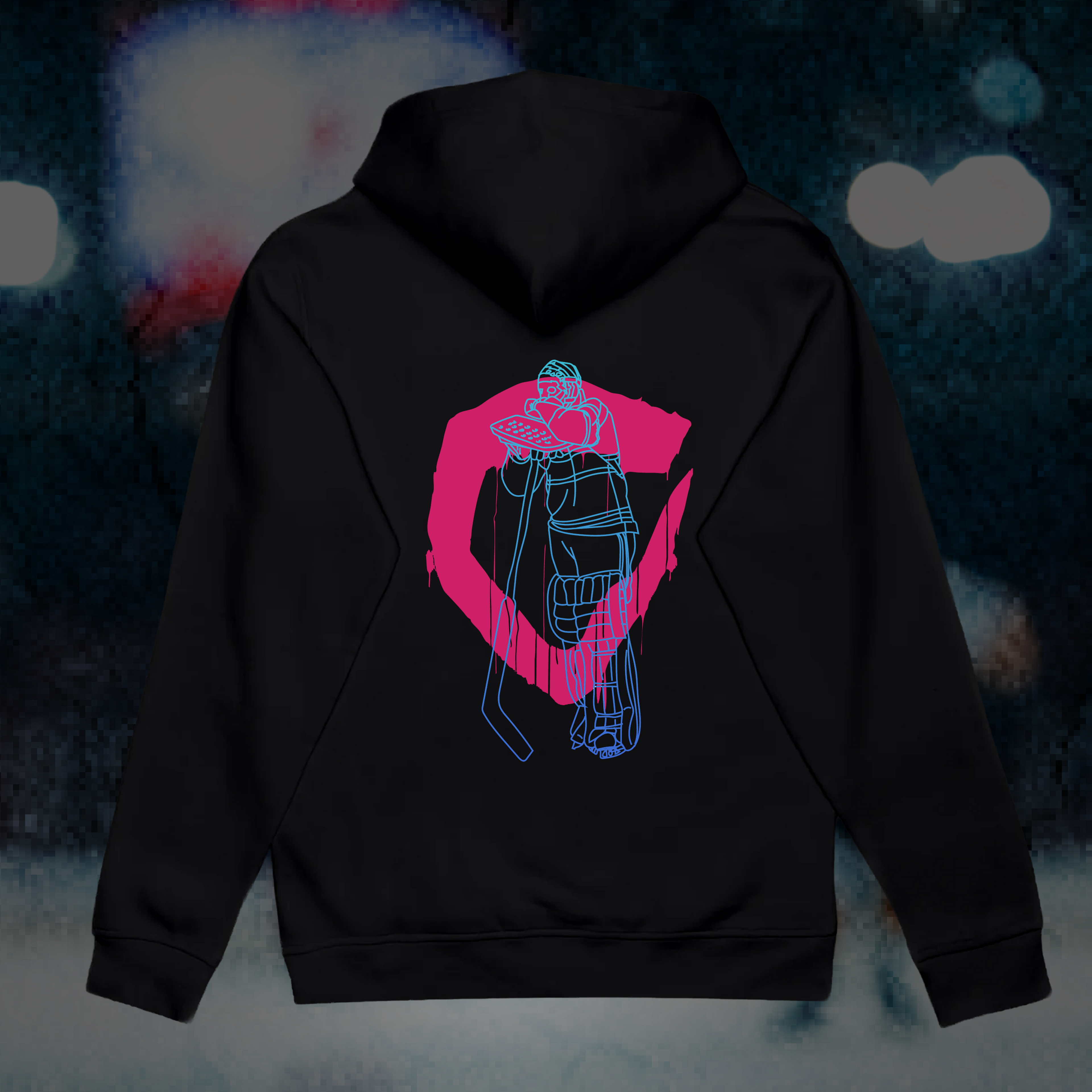 Saison de Hockey 25-26 - Hoodie "le goalie"
