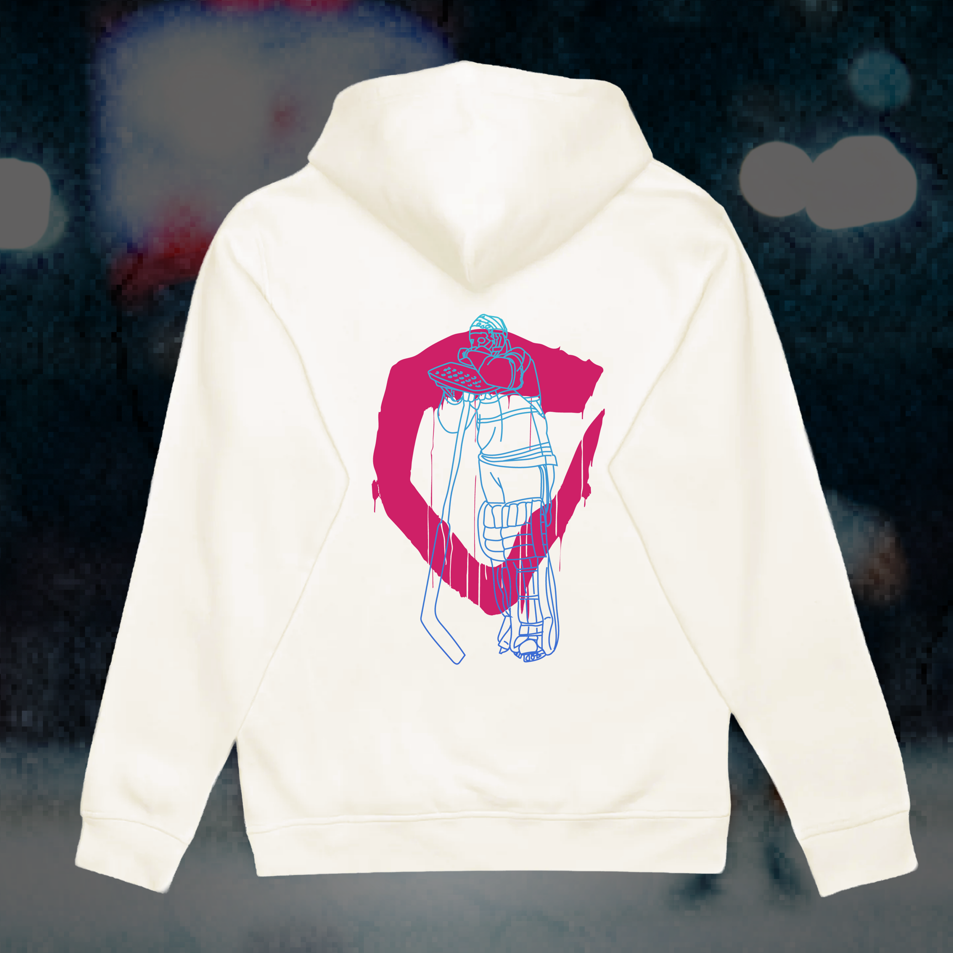 Saison de Hockey 25-26 - Hoodie "le goalie"