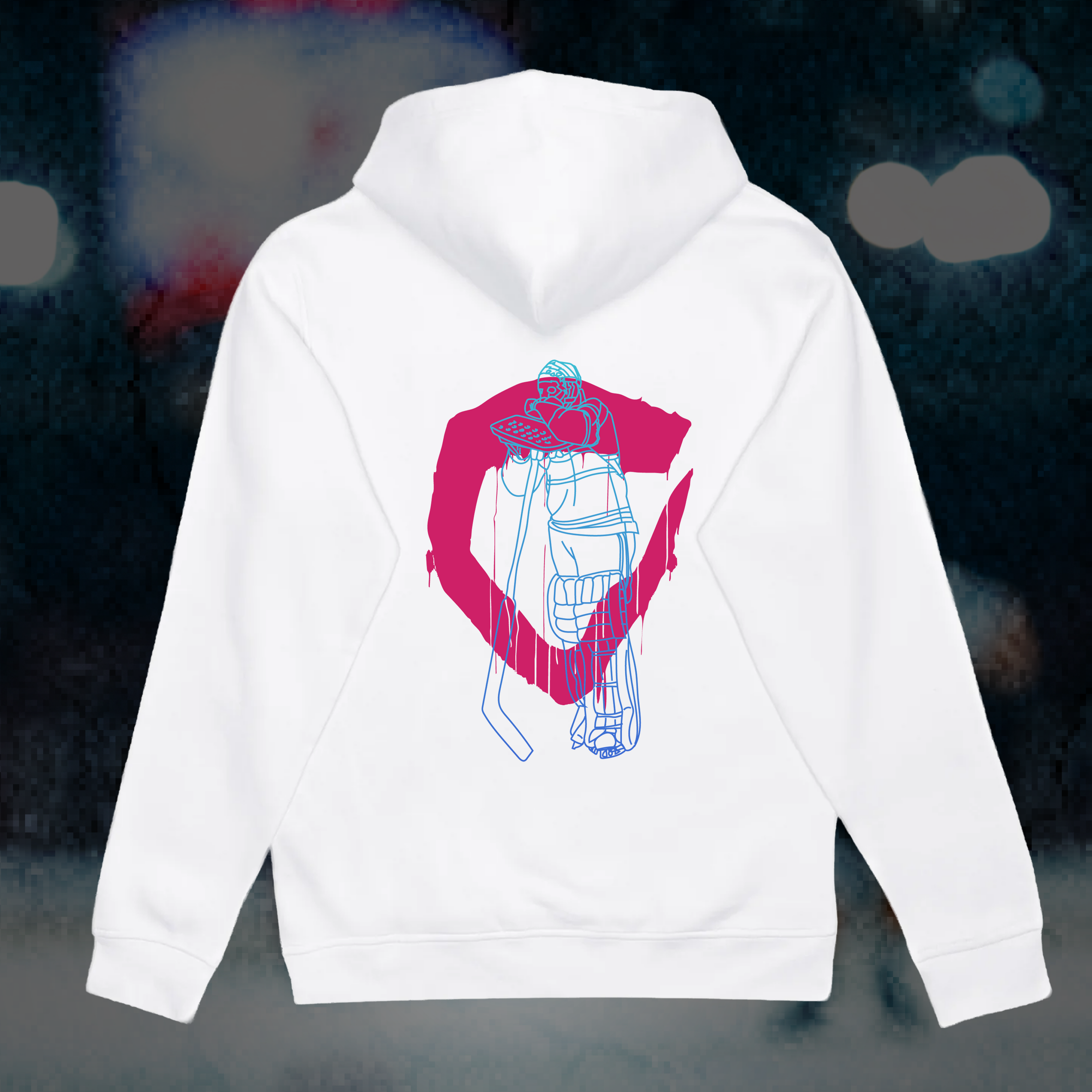 Saison de Hockey 25-26 - Hoodie "le goalie"