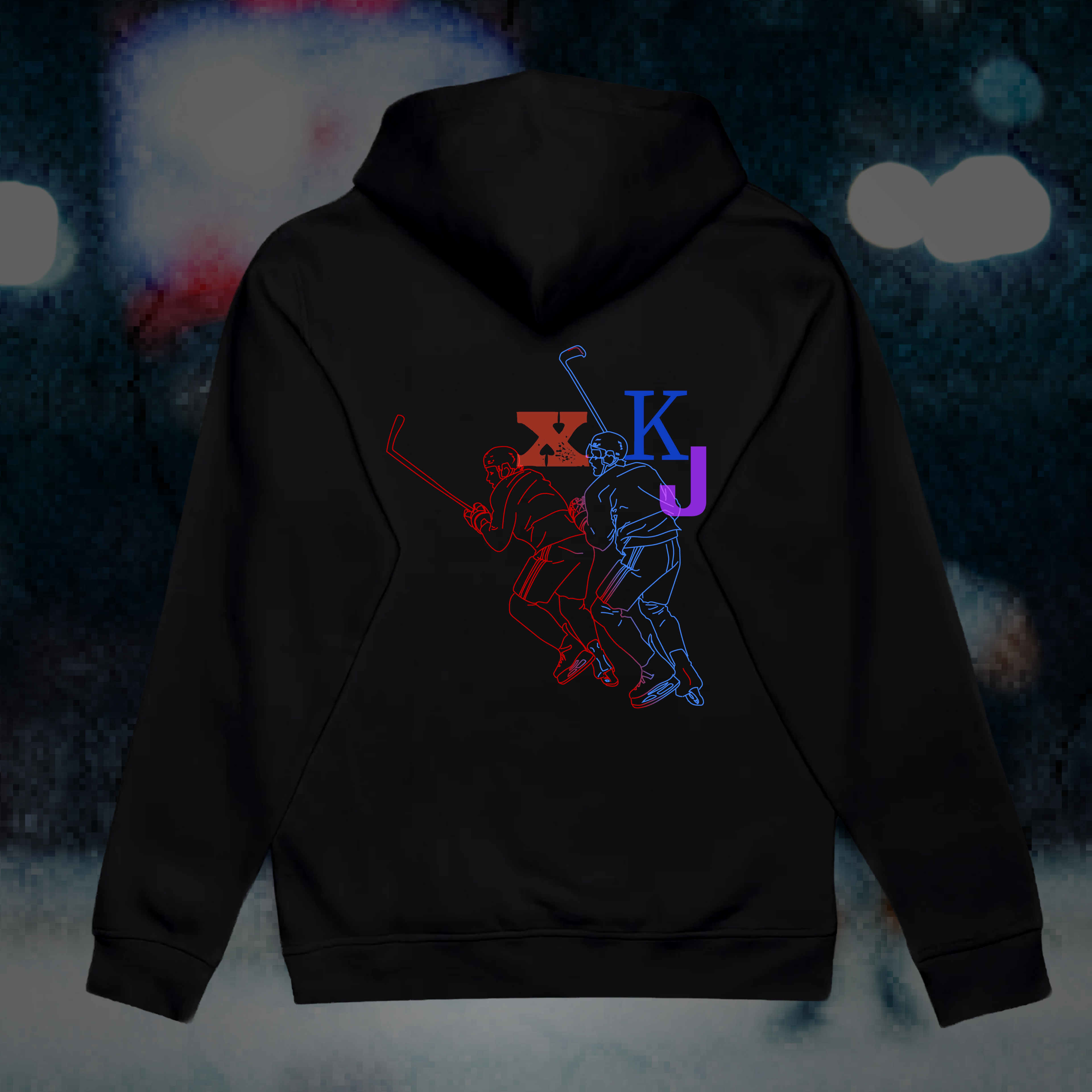 Saison de Hockey 25-26 - Hoodie "XKJ"