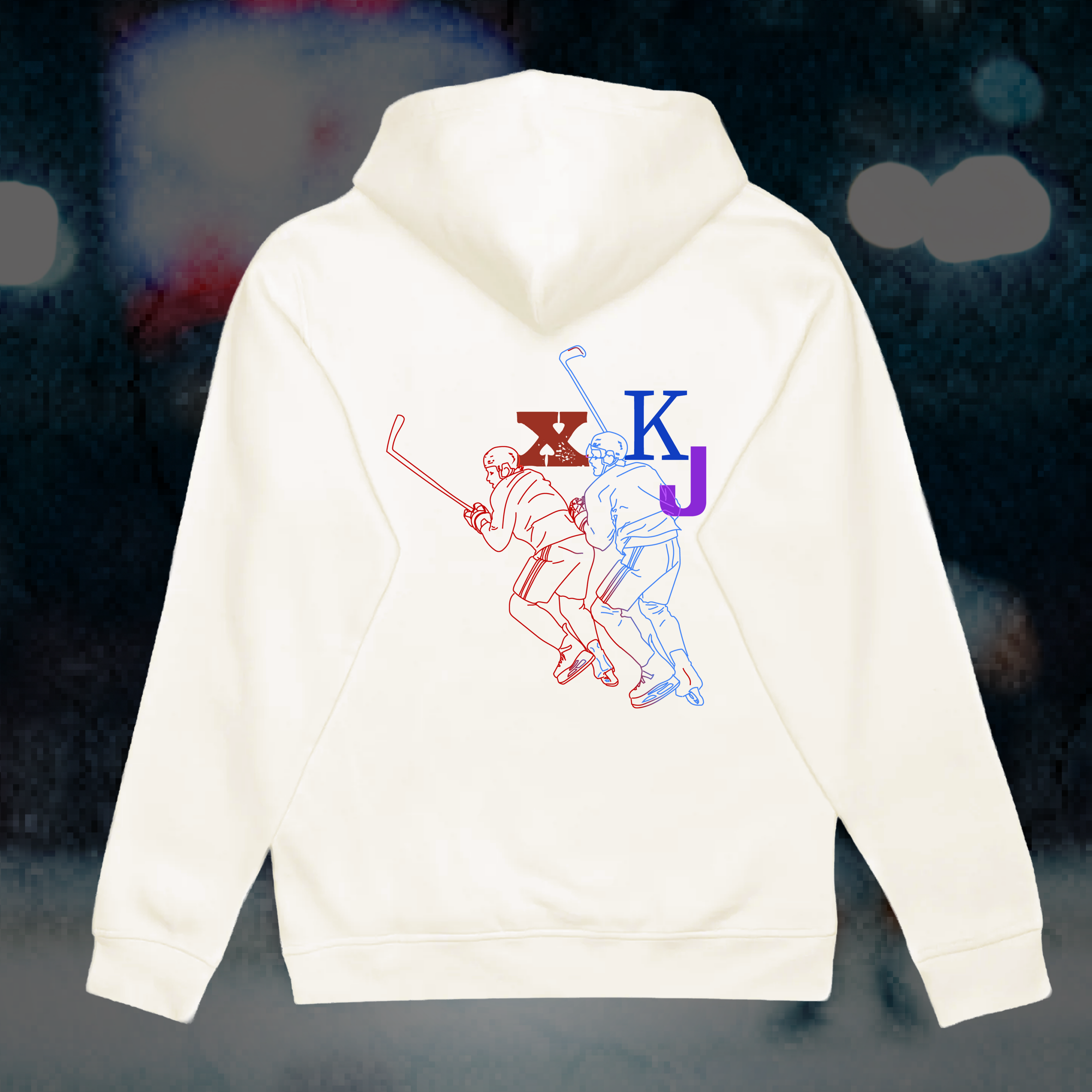 Saison de Hockey 25-26 - Hoodie "XKJ"