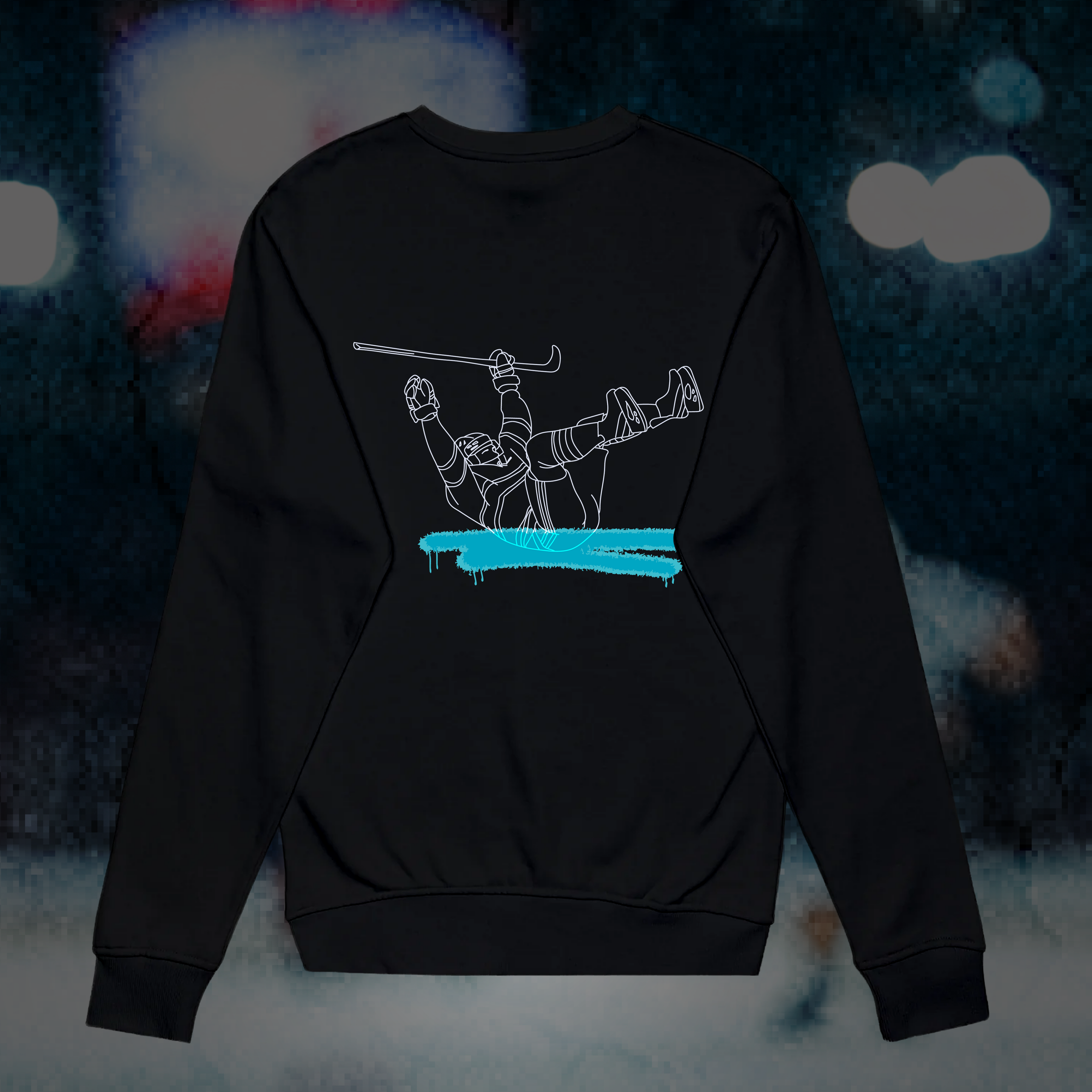 Saison de Hockey 25-26 - Hoodie "le slide"
