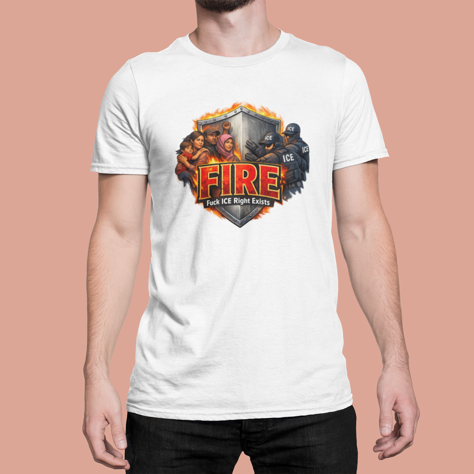 T-shirt FIRE