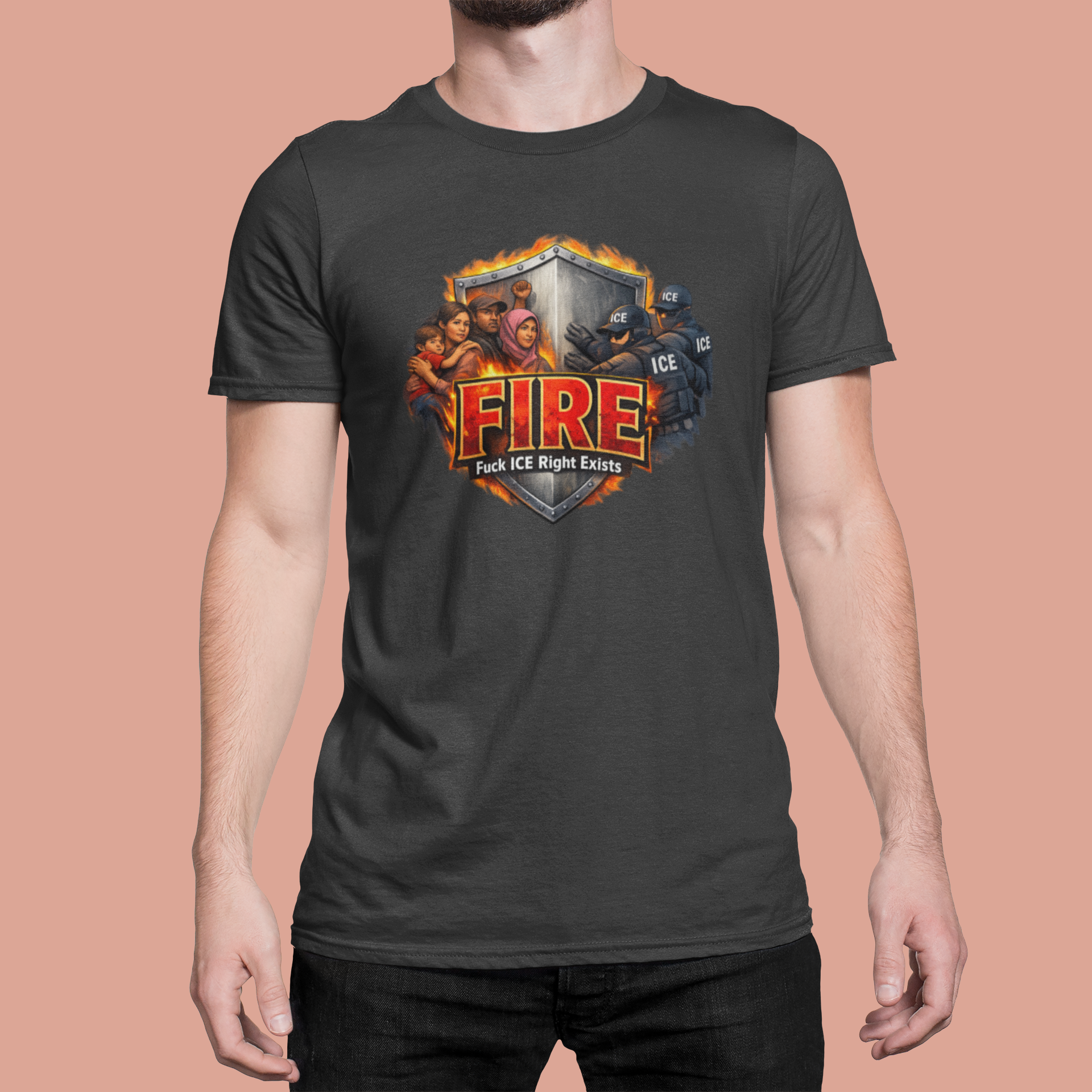 T-shirt FIRE