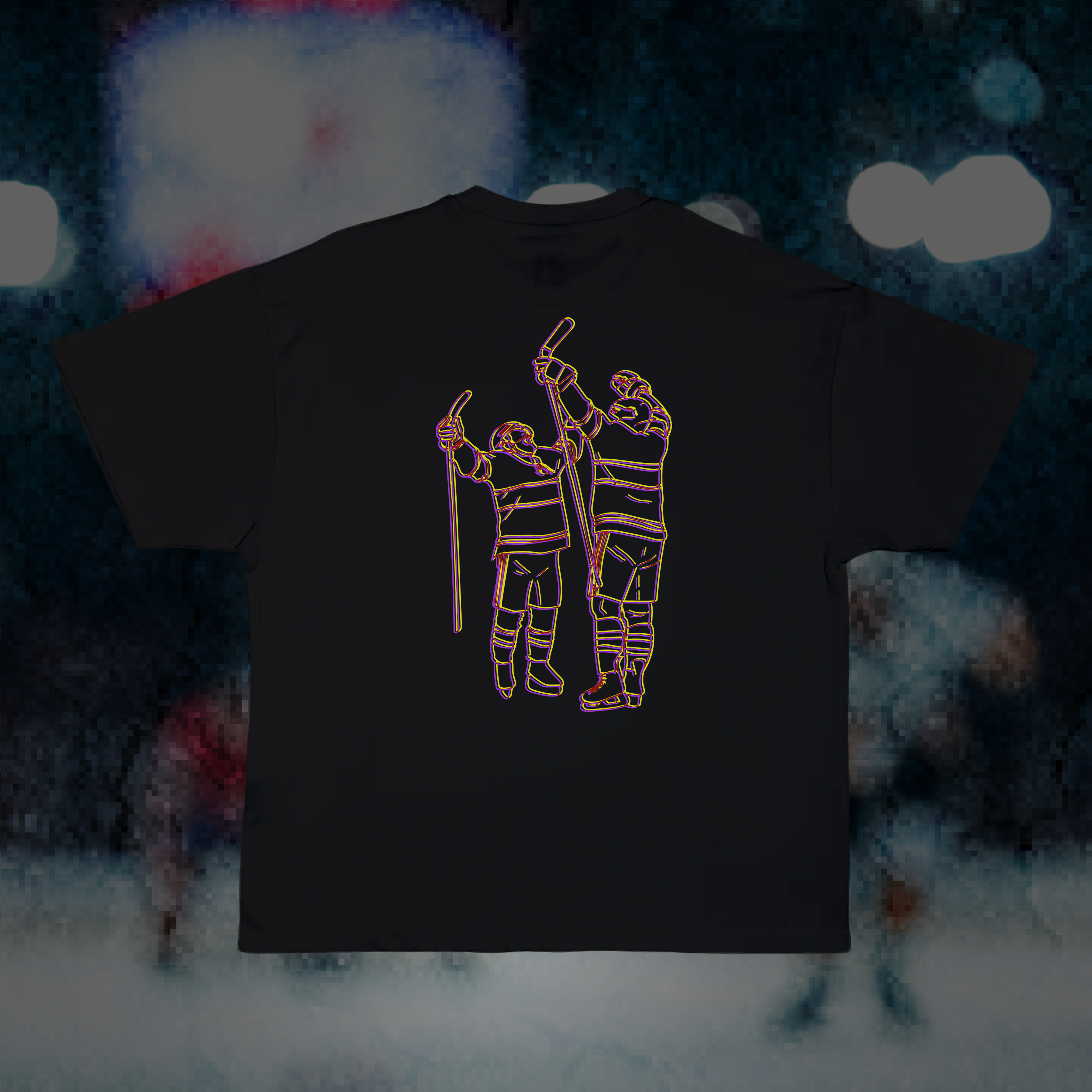 Saison de Hockey 25-26 - Chandail "le duo dynamique"