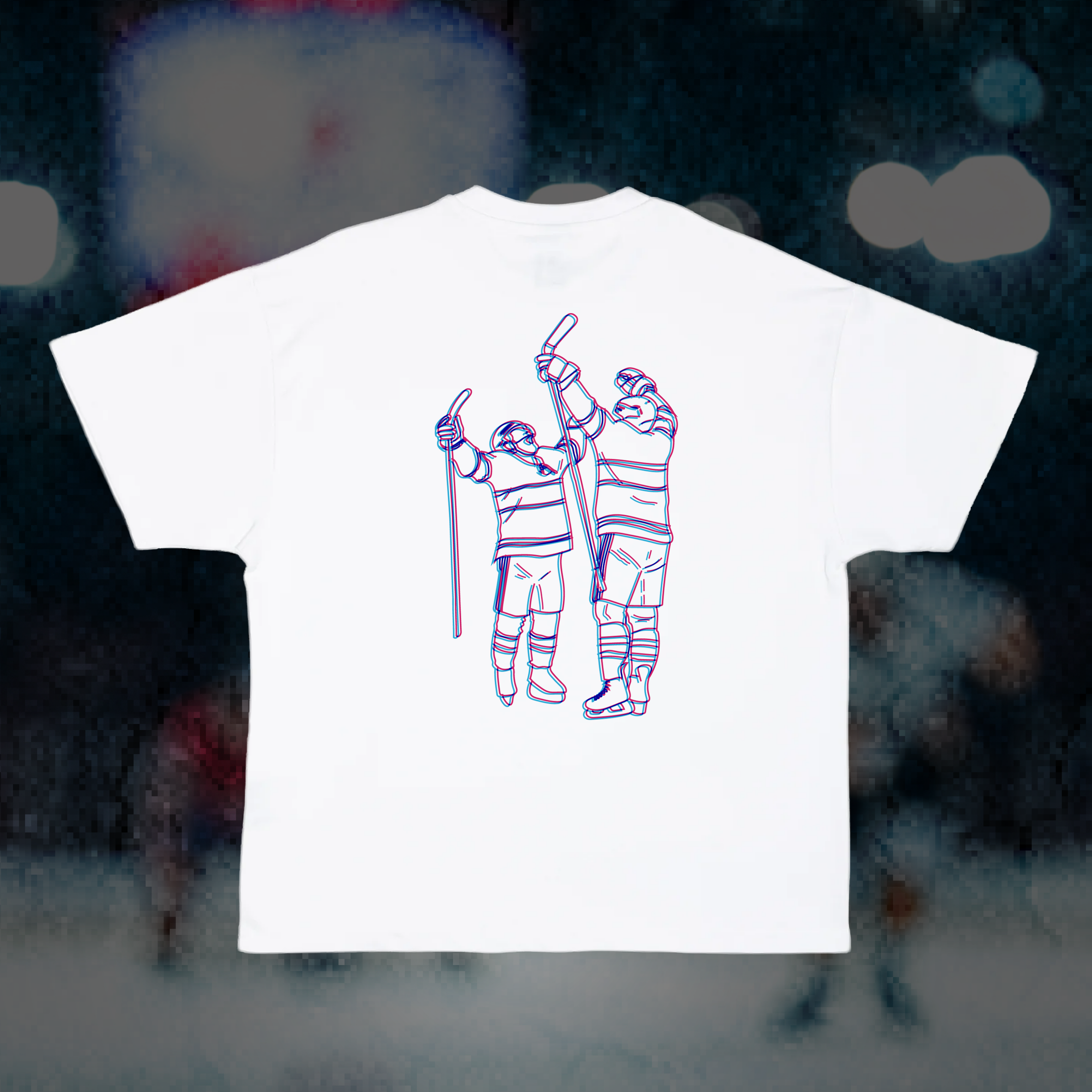 Saison de Hockey 25-26 - Chandail "le duo dynamique"