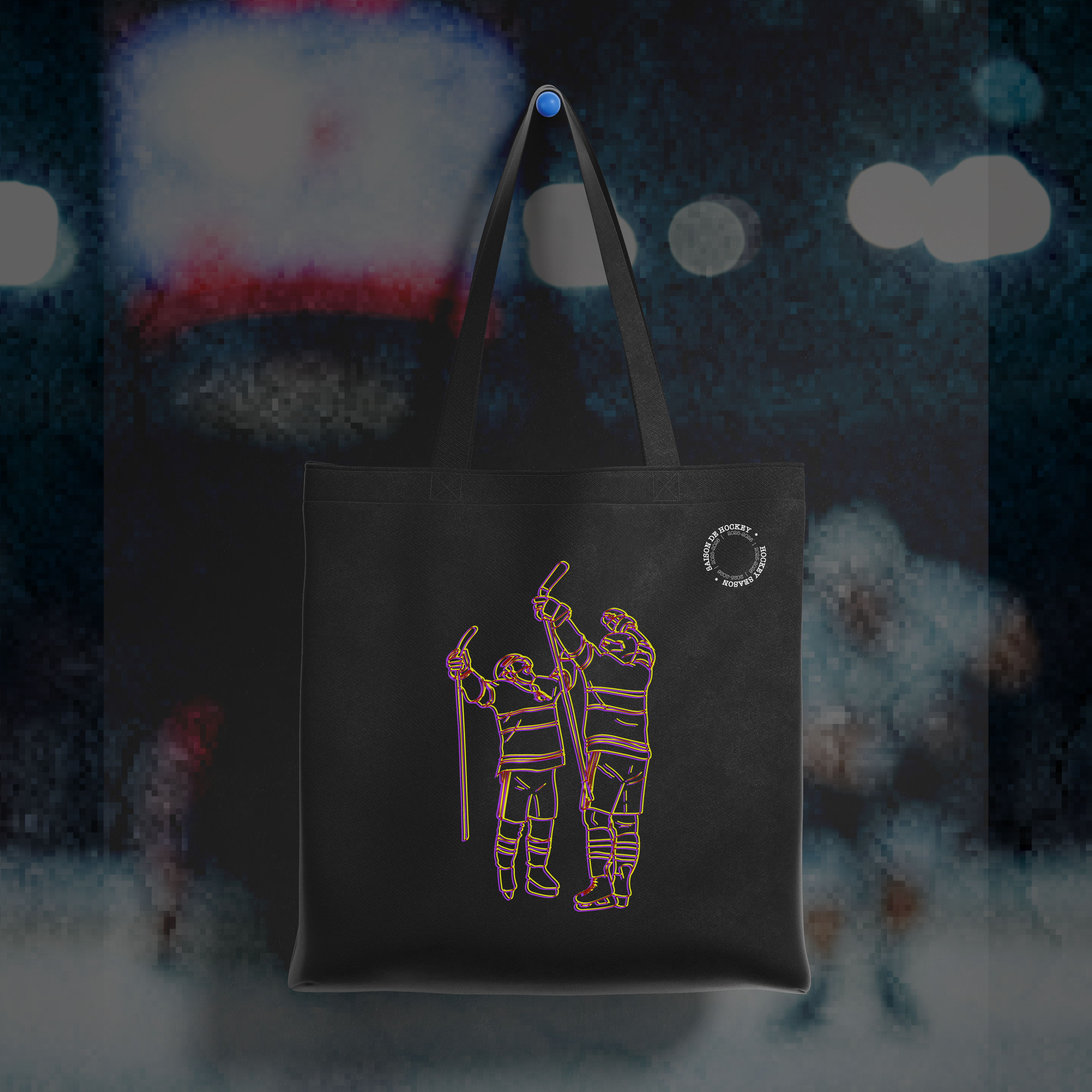 Saison de Hockey 25-26 - Tote Bag "Le duo dynamique"