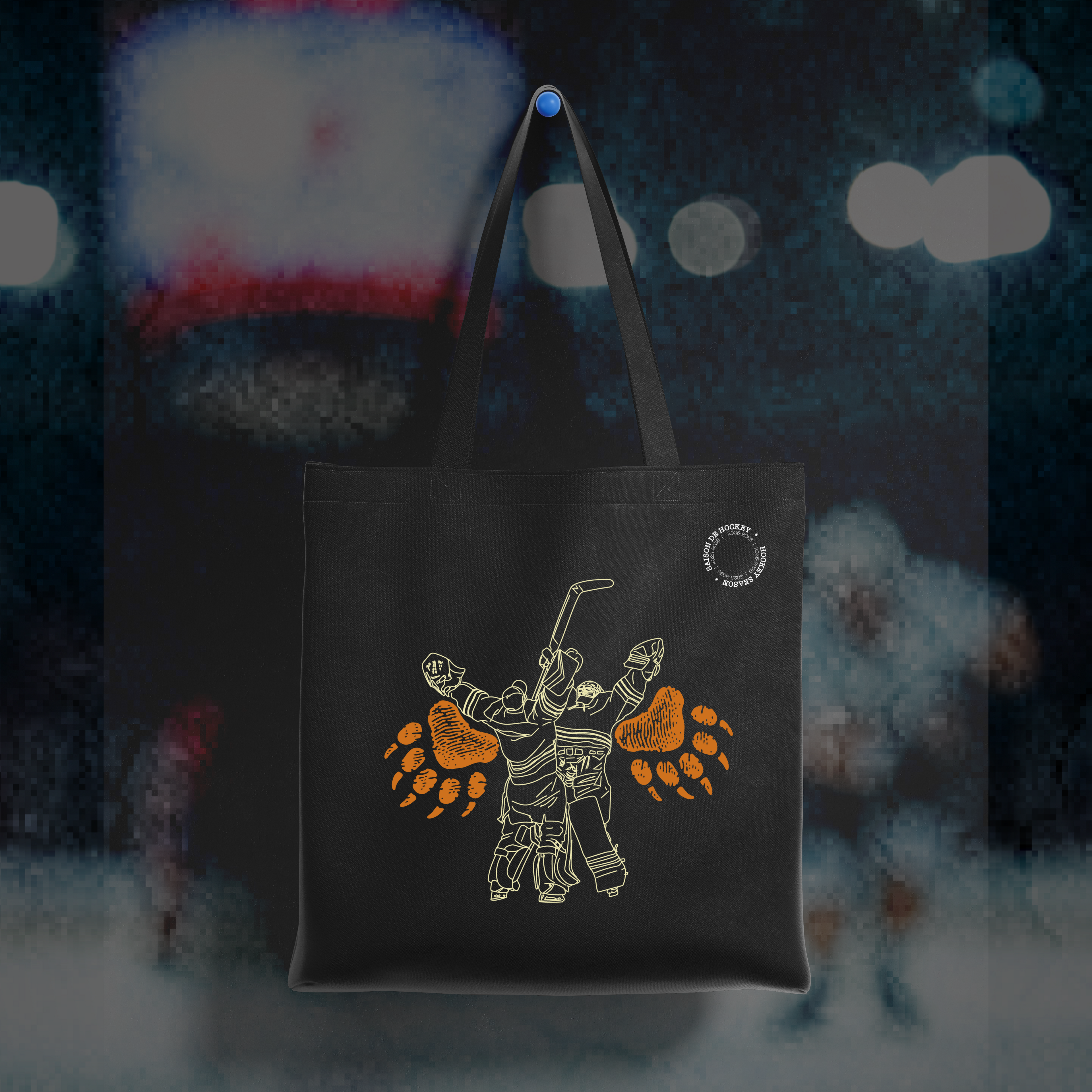 Saison de Hockey 25-26 - Tote Bag "les griffes"