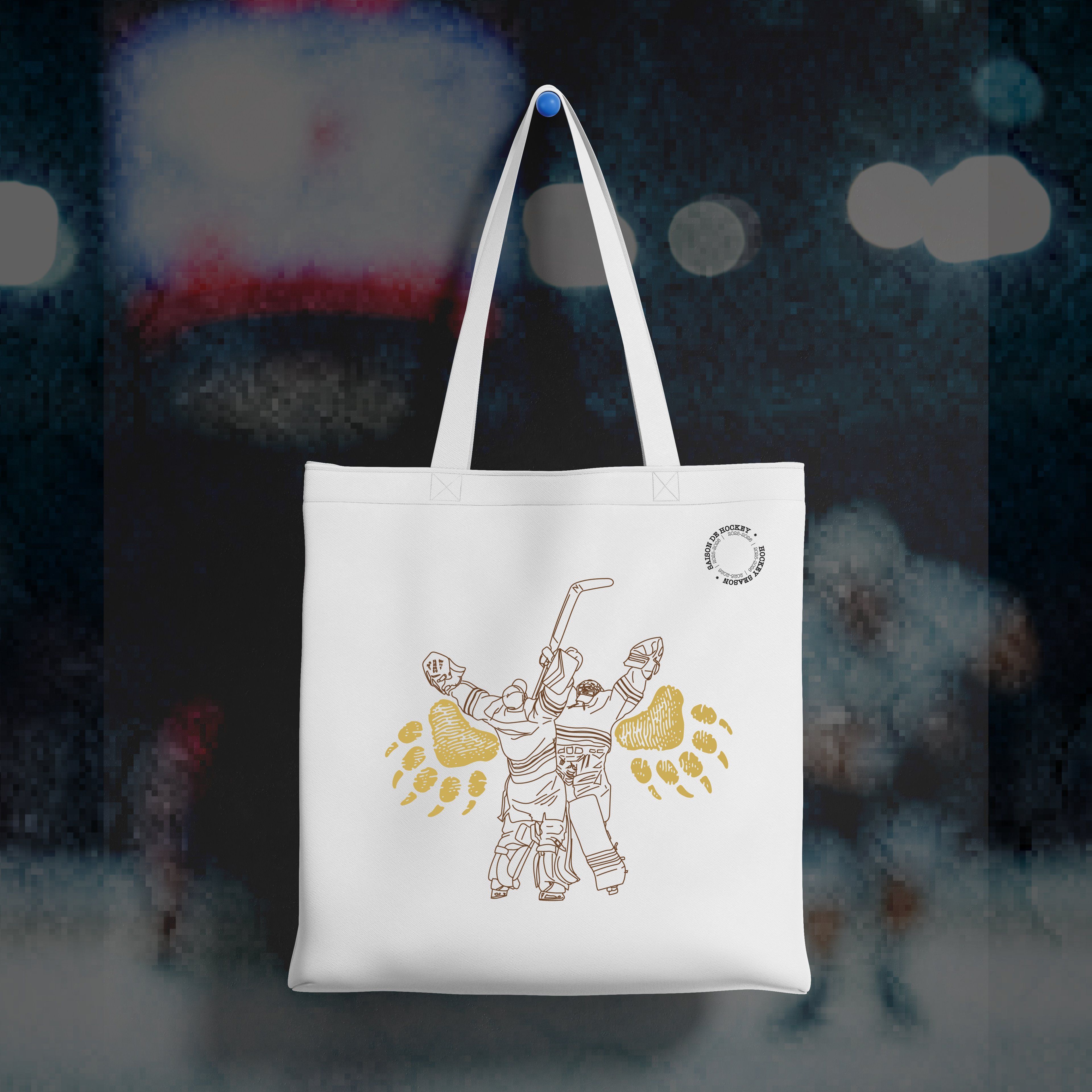 Saison de Hockey 25-26 - Tote Bag "les griffes"