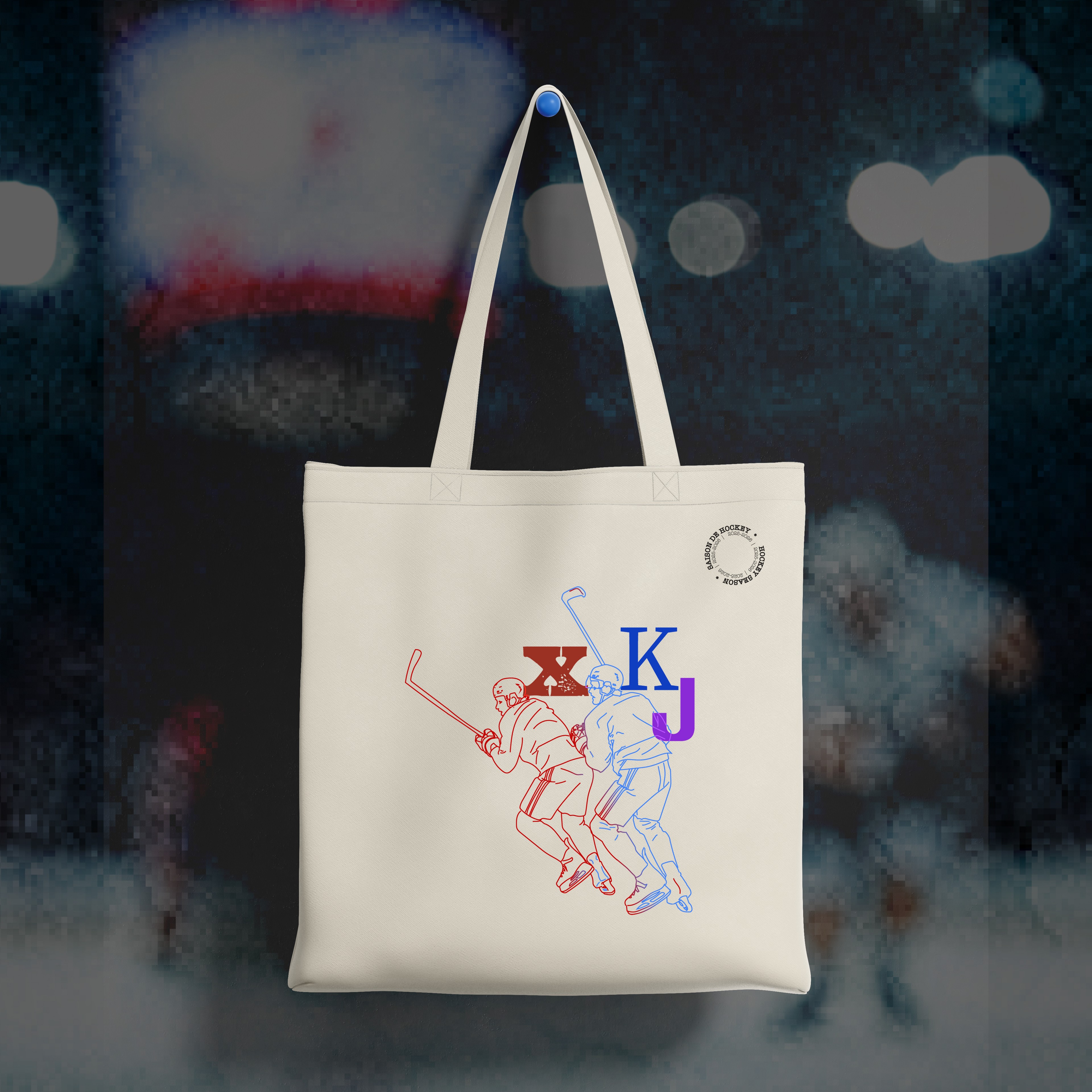 Saison de Hockey 25-26 - Tote Bag "XKJ"